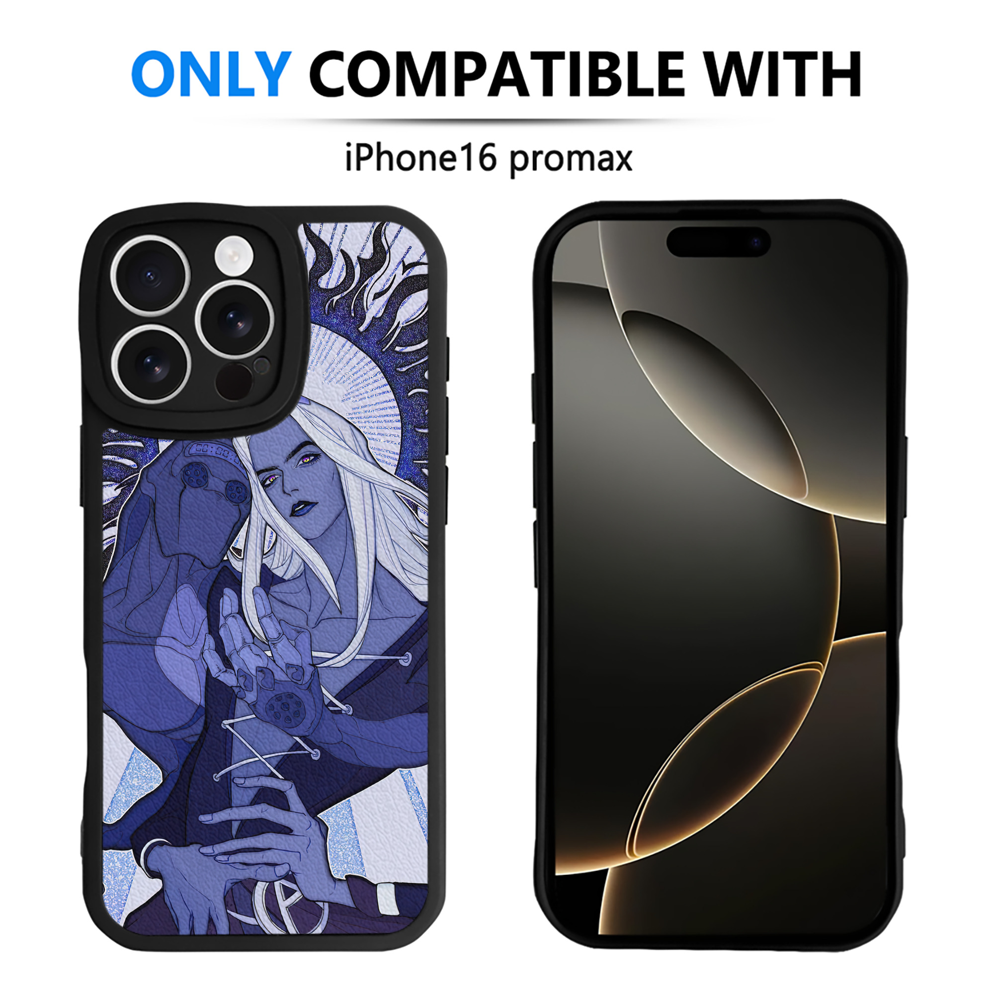 （画像用） ジョジョの奇妙な冒険 JoJo's Bizarre Adventure 【iPhone 16シリーズ対応】シリコンスマホケース（レザー調） 材質：シリコン
